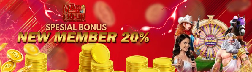 BONUS NEW MEMBER 20%